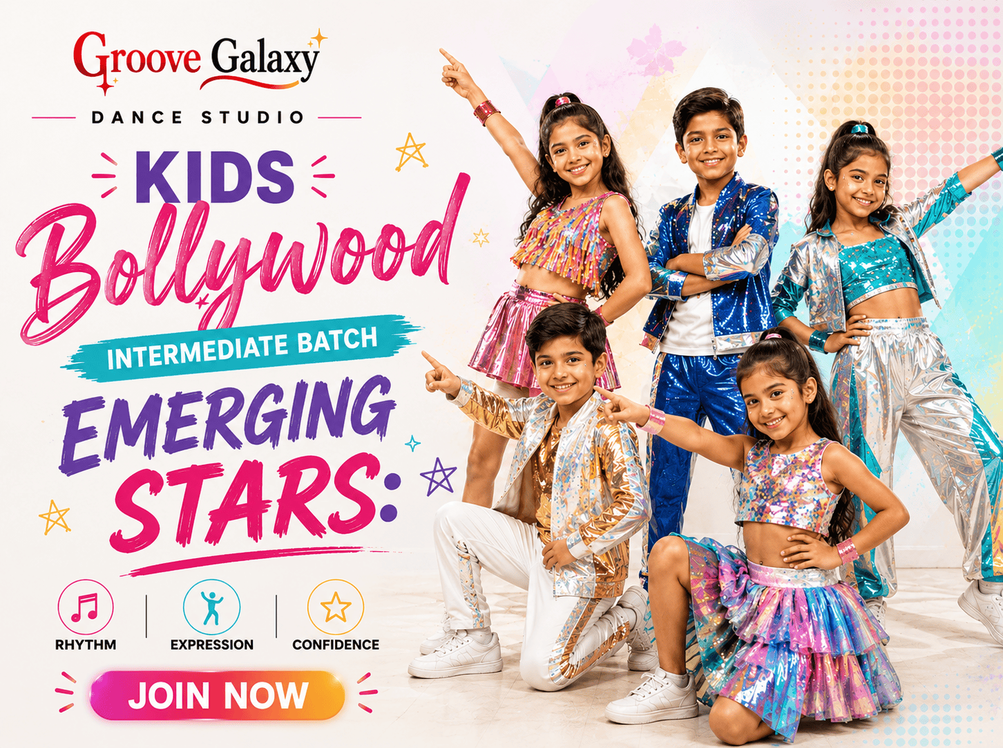 Kids Bollywood Intermediate Batch — Emerging Stars