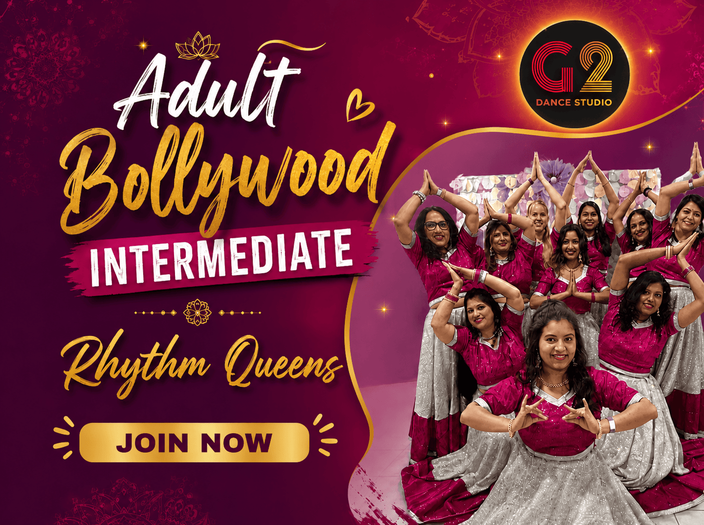 Adult Bollywood Intermediate Batch — Rhythm Queens